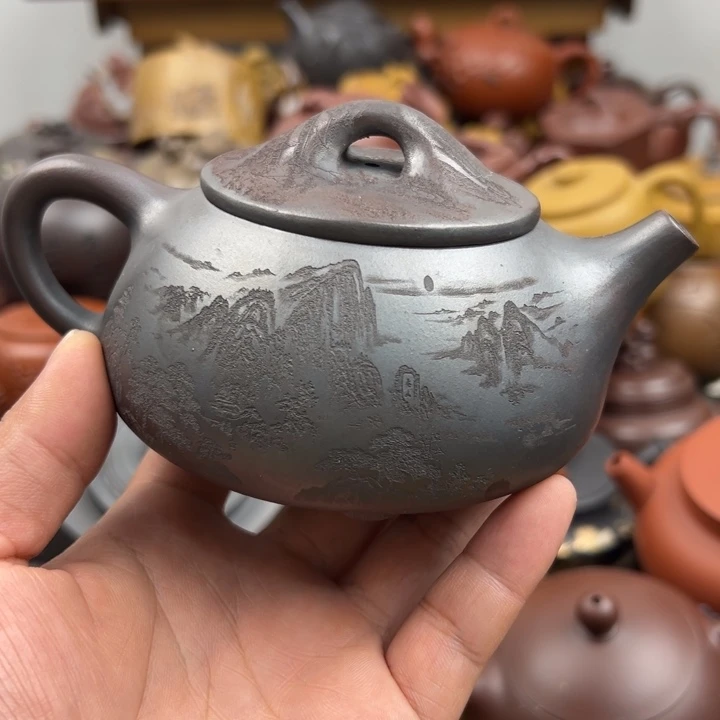 茶壶紫砂紫砂壶微瑕