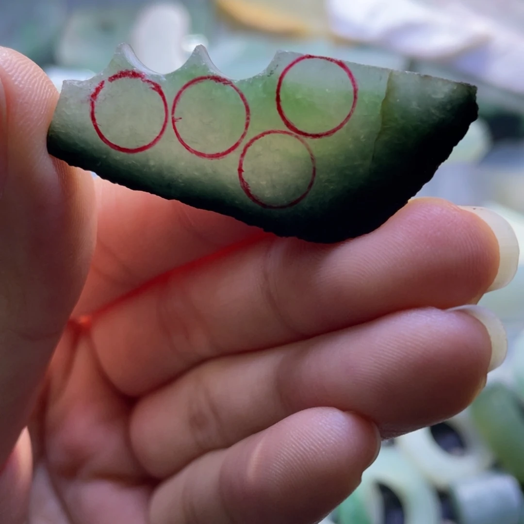 定制翡翠未镶嵌卡6+