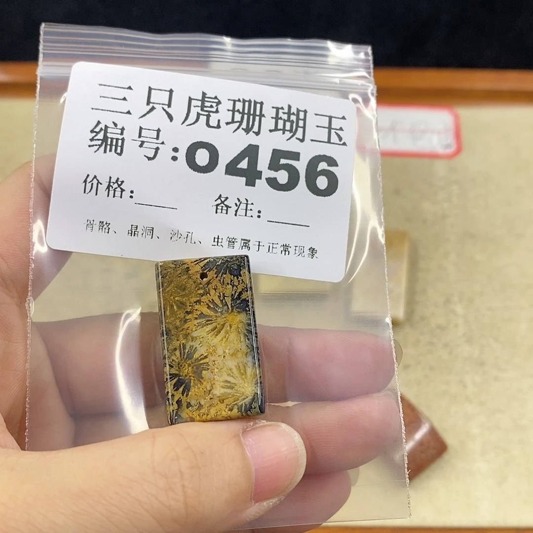 硅化珊瑚（珊瑚玉）1未镶嵌红**梦