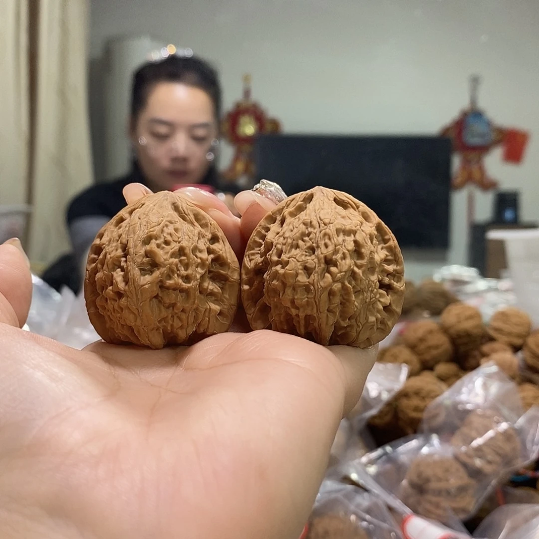 把件文玩核桃38虎头王
