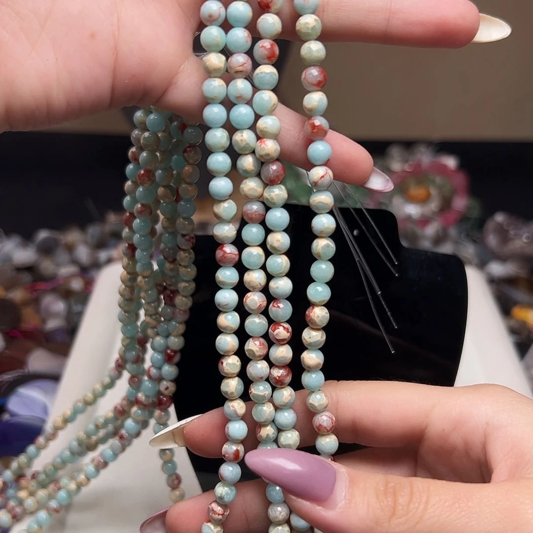 玛瑙/玉髓合金珠宝半成品d160 6m 寿山石一条