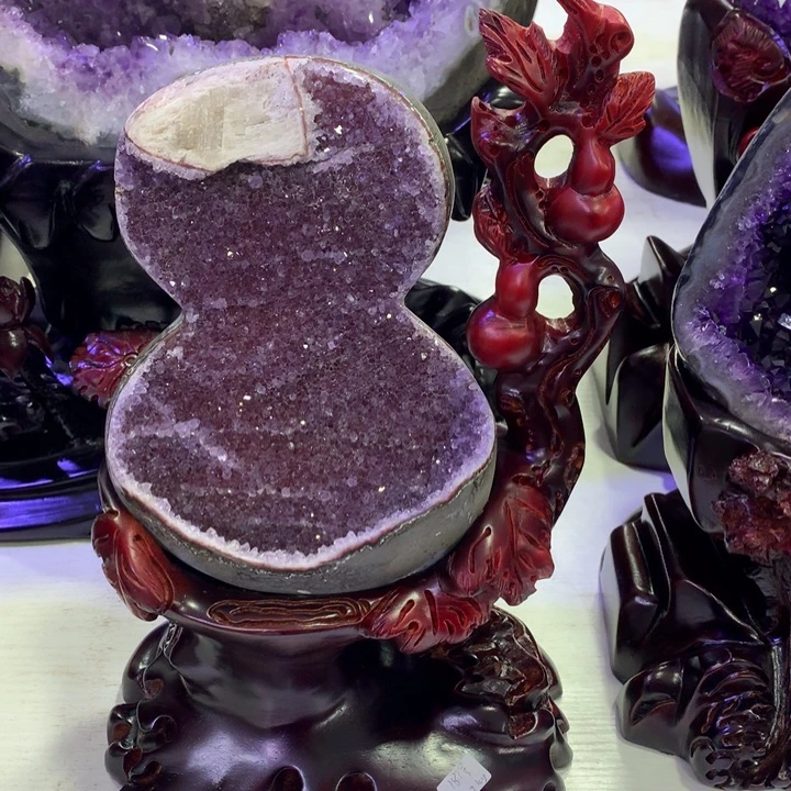 紫晶大型摆件（非配饰）未镶嵌