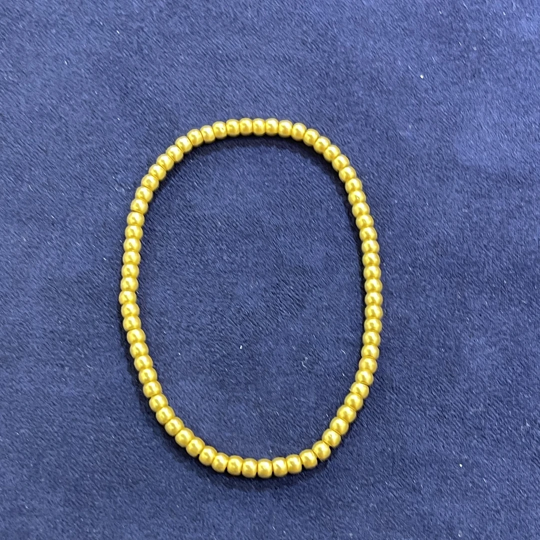 【老王黄金】足金999  3mm珠串 C0211  LAZ372