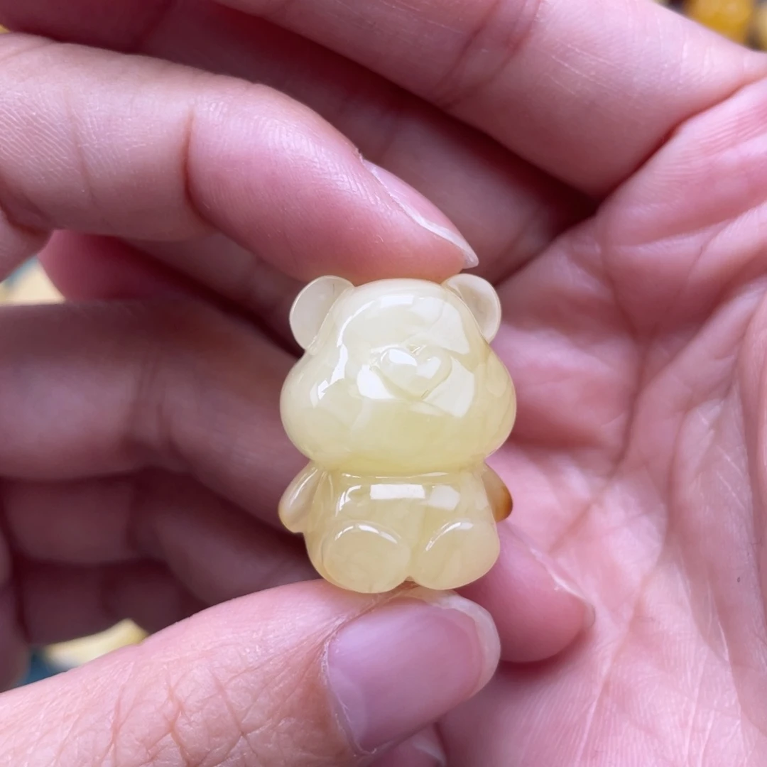 裸石琥珀未镶嵌蜜蜡