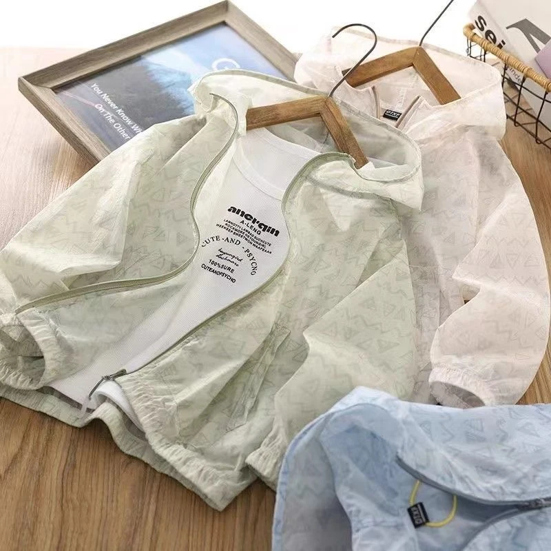 戴维贝啦【断码】夏季薄款儿童防晒衣外套2025新款轻薄透气防紫外线