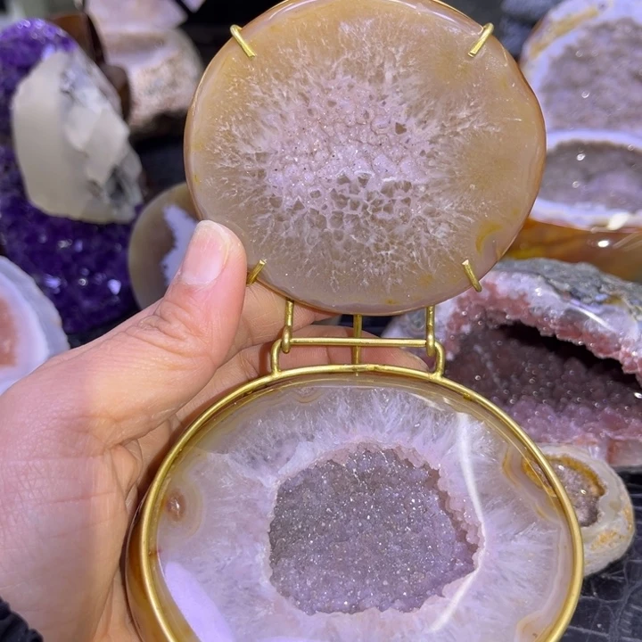 珠宝半成品水晶未镶嵌