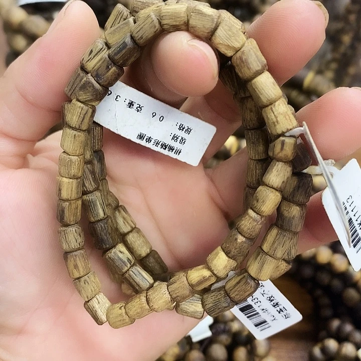 手串沉香棋楠陆河随形单圈0.6/3克+多样性发一