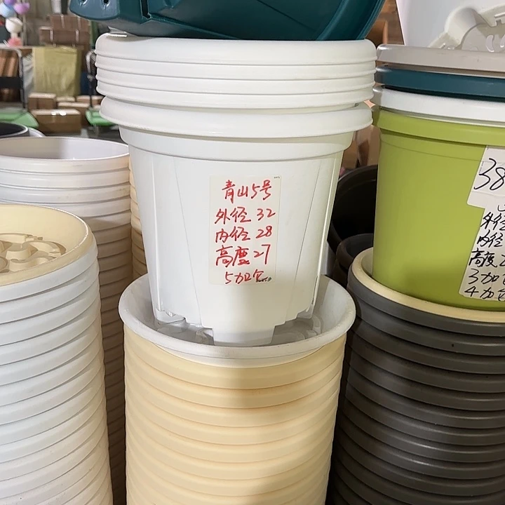 青山5加仑口径32无托纯白5个