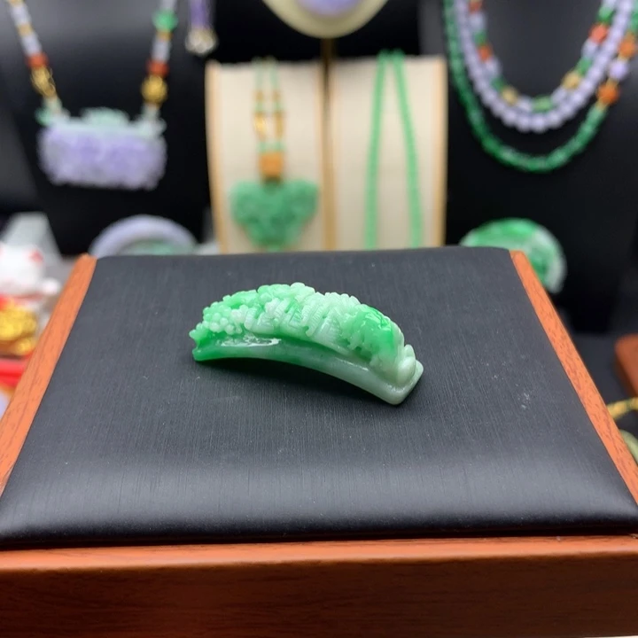 未镶嵌手链翡翠翡翠手牌