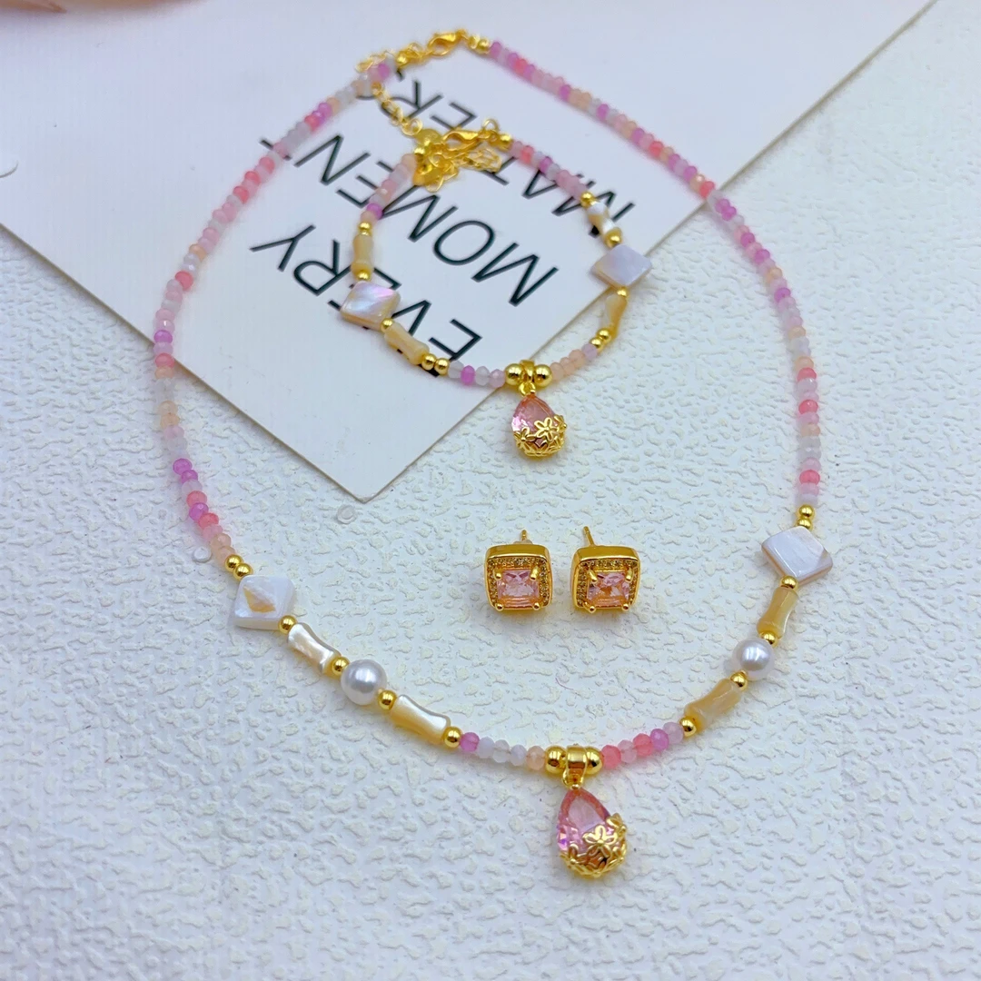 钛钢项链 504-29-1甜美时尚轻奢送礼佳选精致百搭气质简约手工