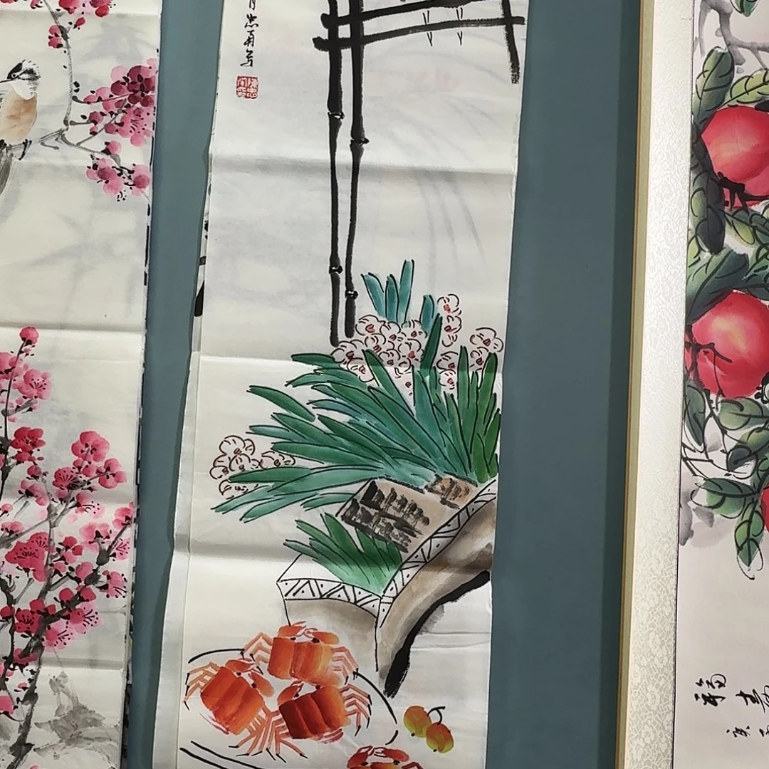 纯手绘国画作品欣赏