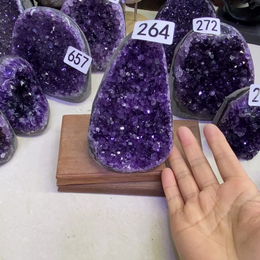 未镶嵌紫晶大型摆件（非配饰）