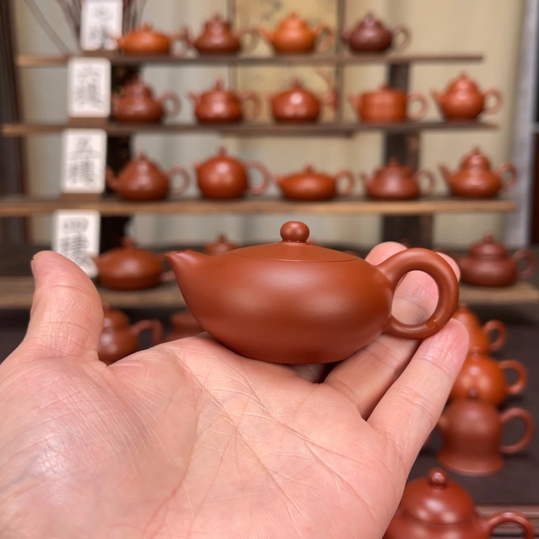 @****茶壶紫砂精工凤雏50cc