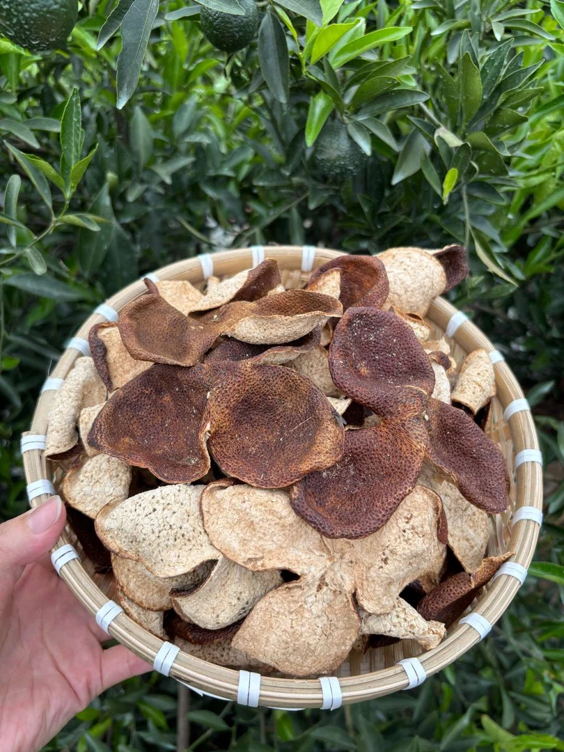 2022新会东甲大红皮阳光生晒干仓陈化正宗新会陈皮煲汤泡茶