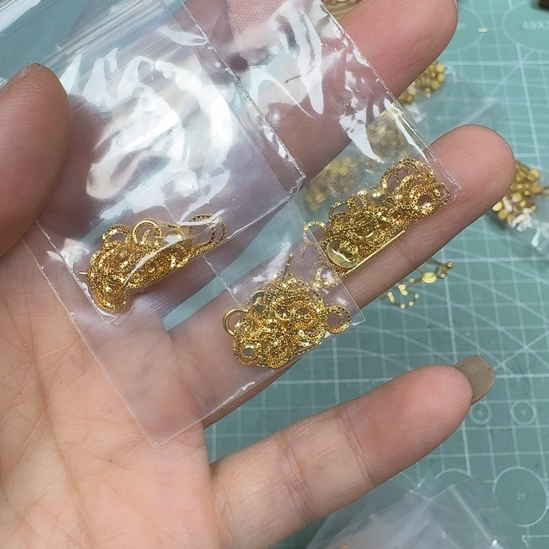 钛钢合金金色链条（银）万能