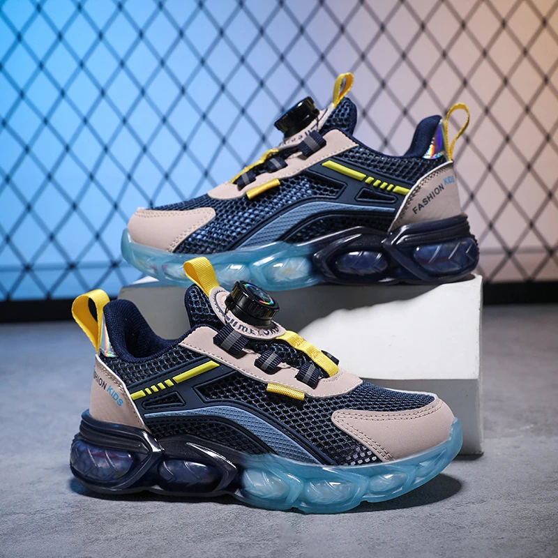 男女童运动鞋2025夏季儿童网面休闲鞋韩版潮流中大童跑步潮鞋学生