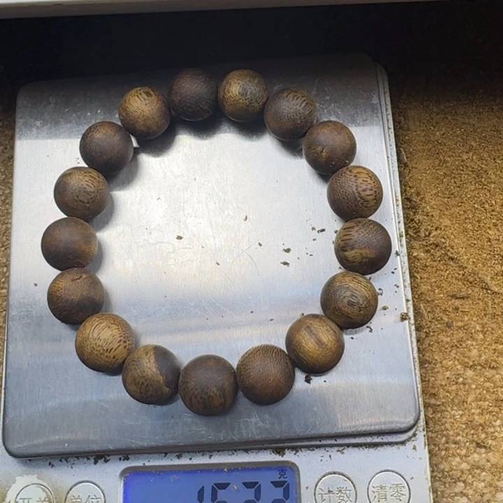 阿****沉香碎屑沉香沉香碎屑沉香13mm单圈15克