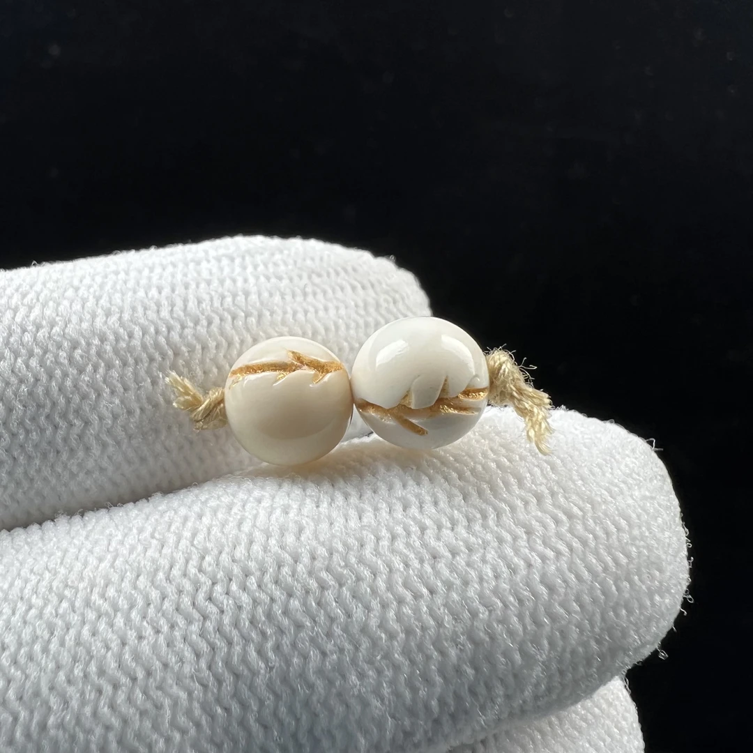 X7713天然猛犸牙 配饰 7.8mm支持鉴定 假一罚四