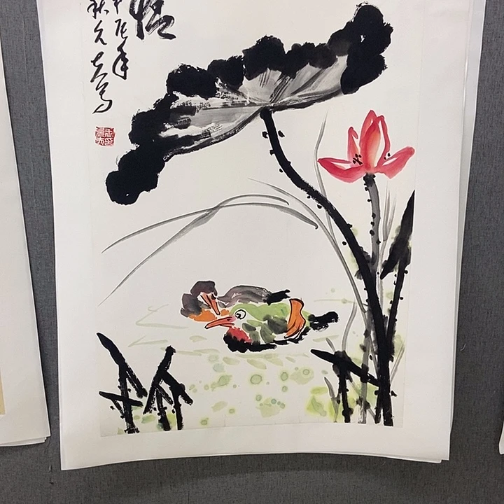 国画手写手绘作品150