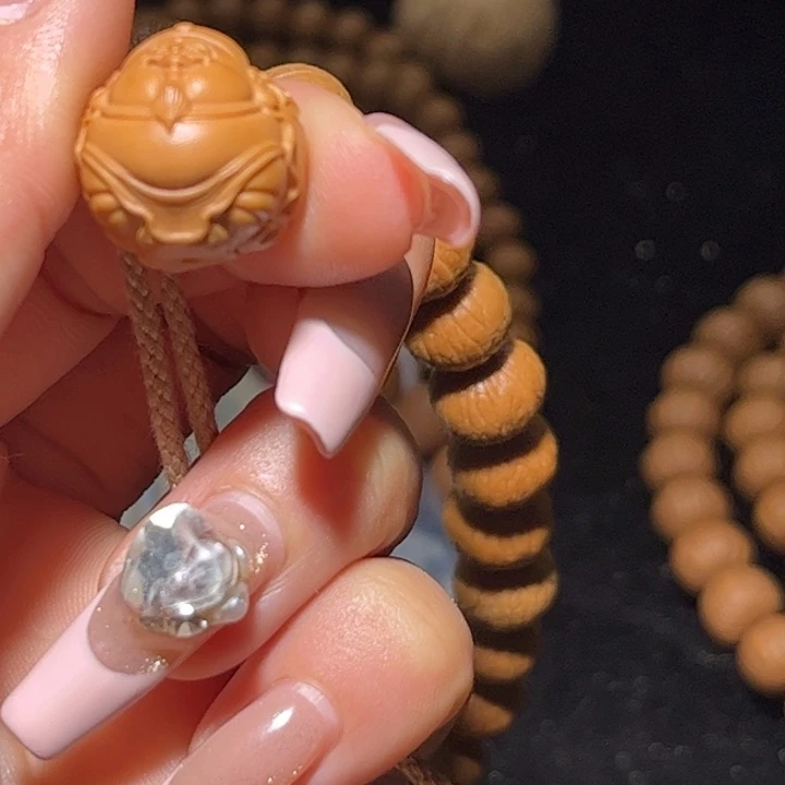 默***猴头核桃吊坠16财神单颗全品无瑕