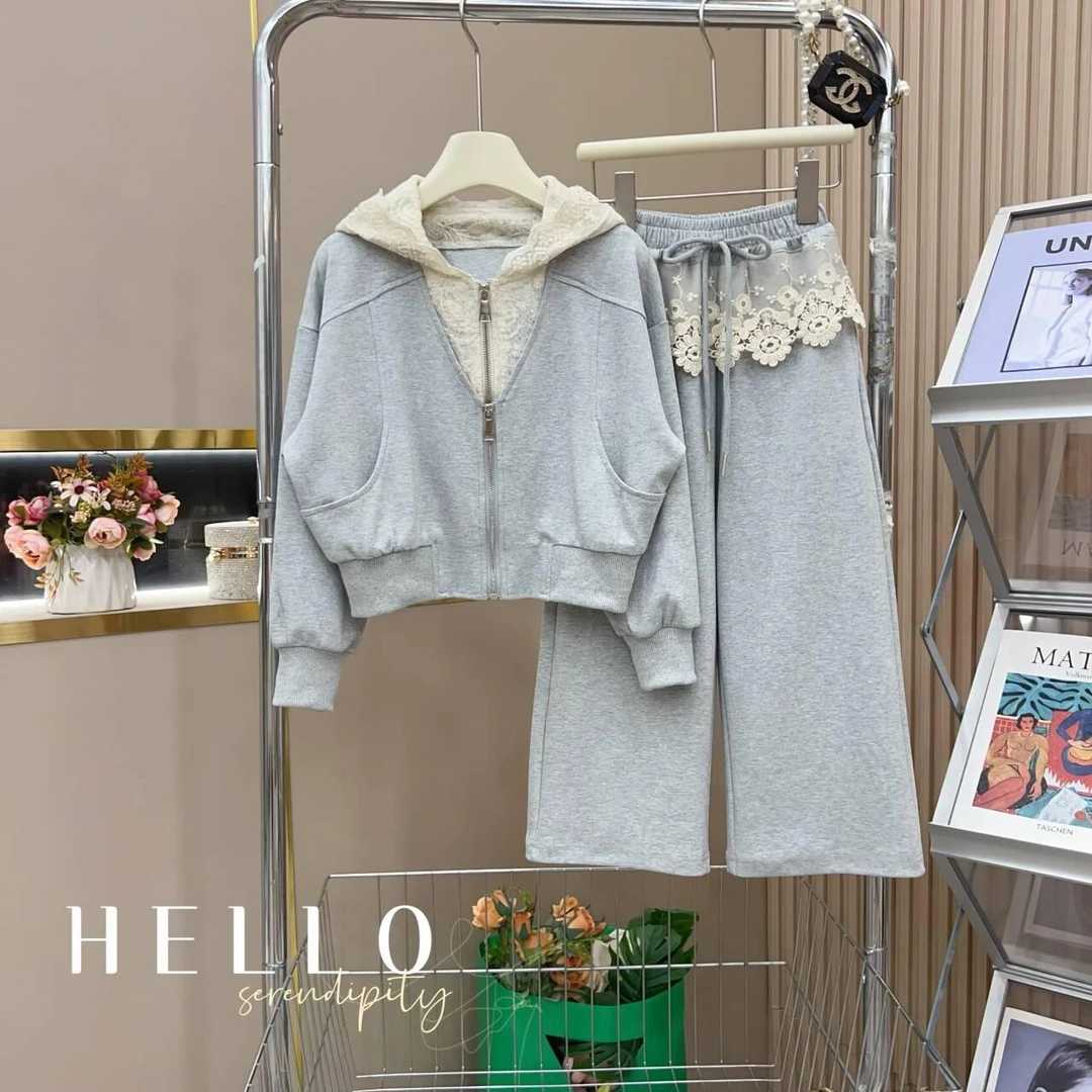 女童套装秋装中大童2025新款洋气时髦春秋时尚秋季儿童休闲两件套