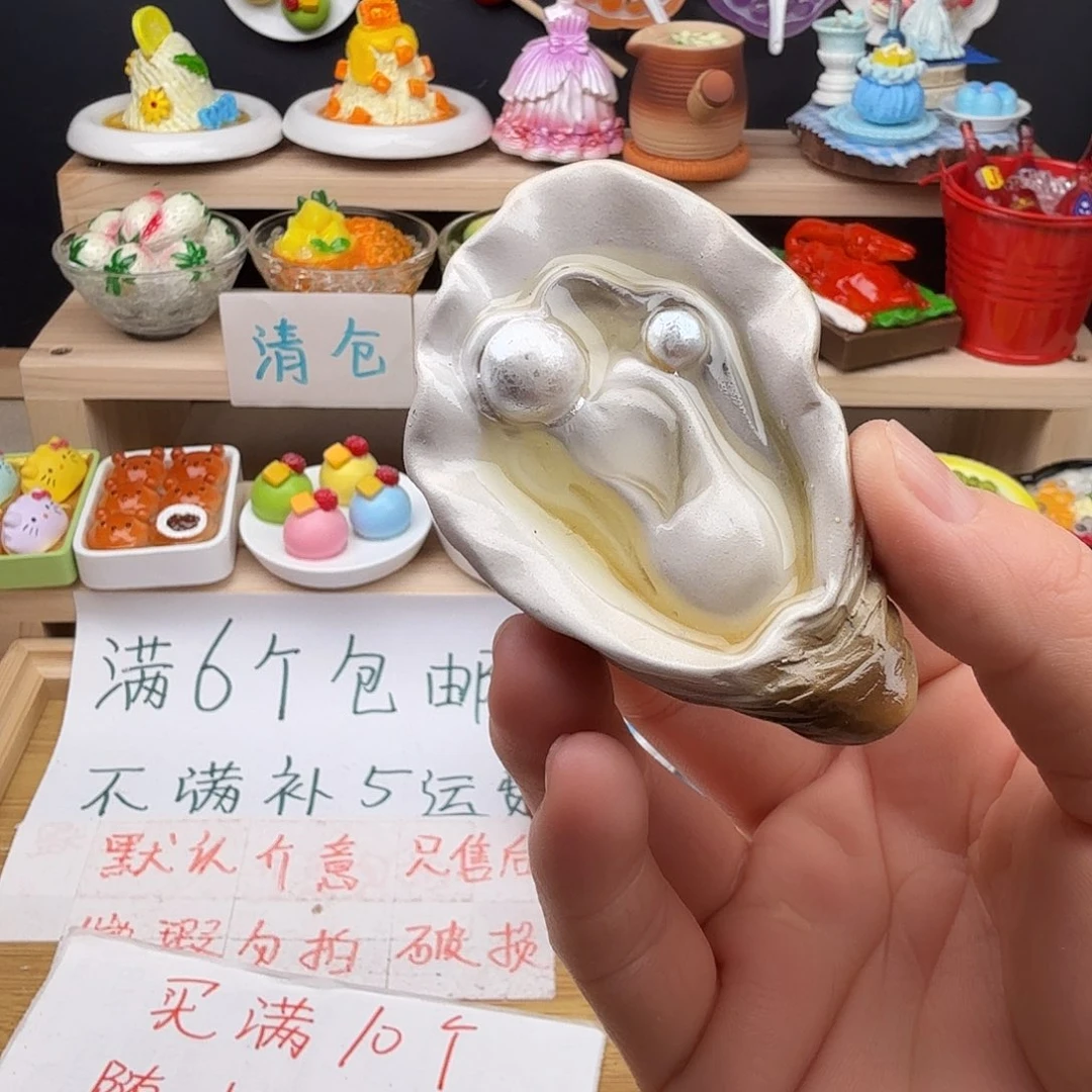 树脂食玩冰箱贴凭开箱视频售后