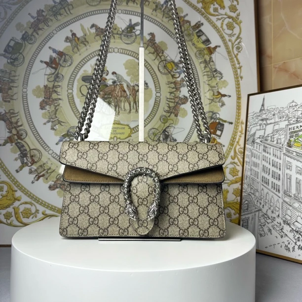 95新  何为奢侈/Gucci 酒神包 新款中号 /KX6899