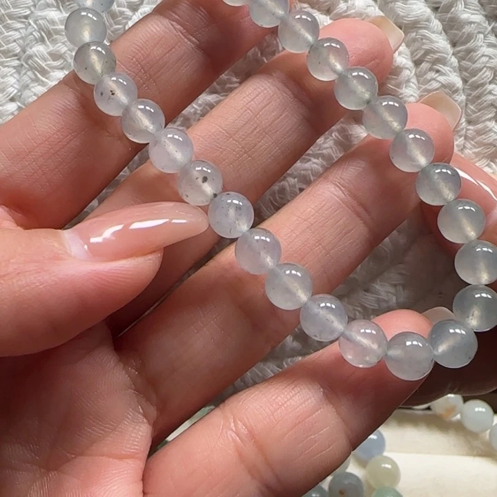 翡翠未镶嵌手链卡6.5