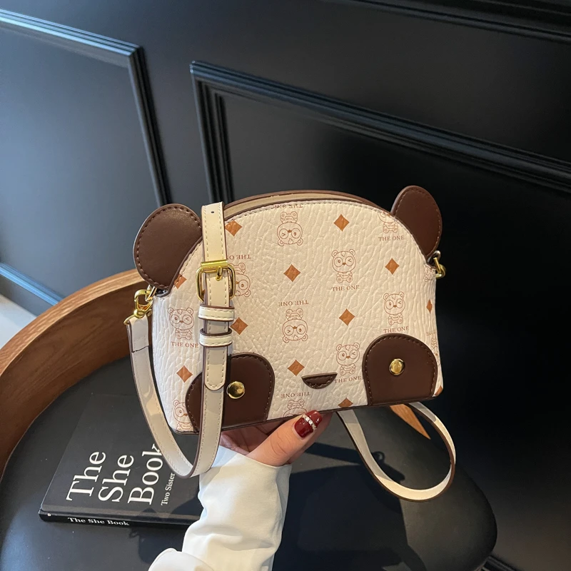 小众设计包包女式2025新款夏天百搭单肩斜挎包可爱卡通韩版贝壳包