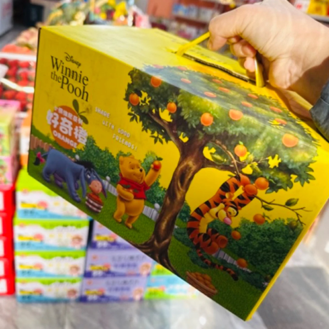 迪士尼橙礼盒一箱5斤左右