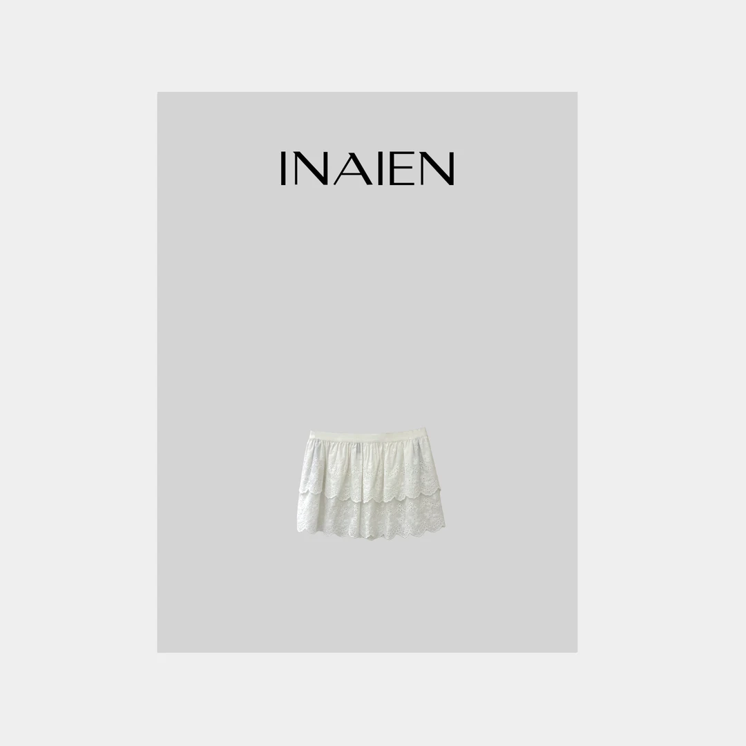 【INAIEN】线上款 （清仓）“时尚模范生”花边屁帘 S8938