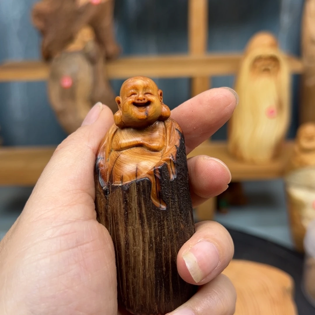 木景*崖柏木摆件手把件