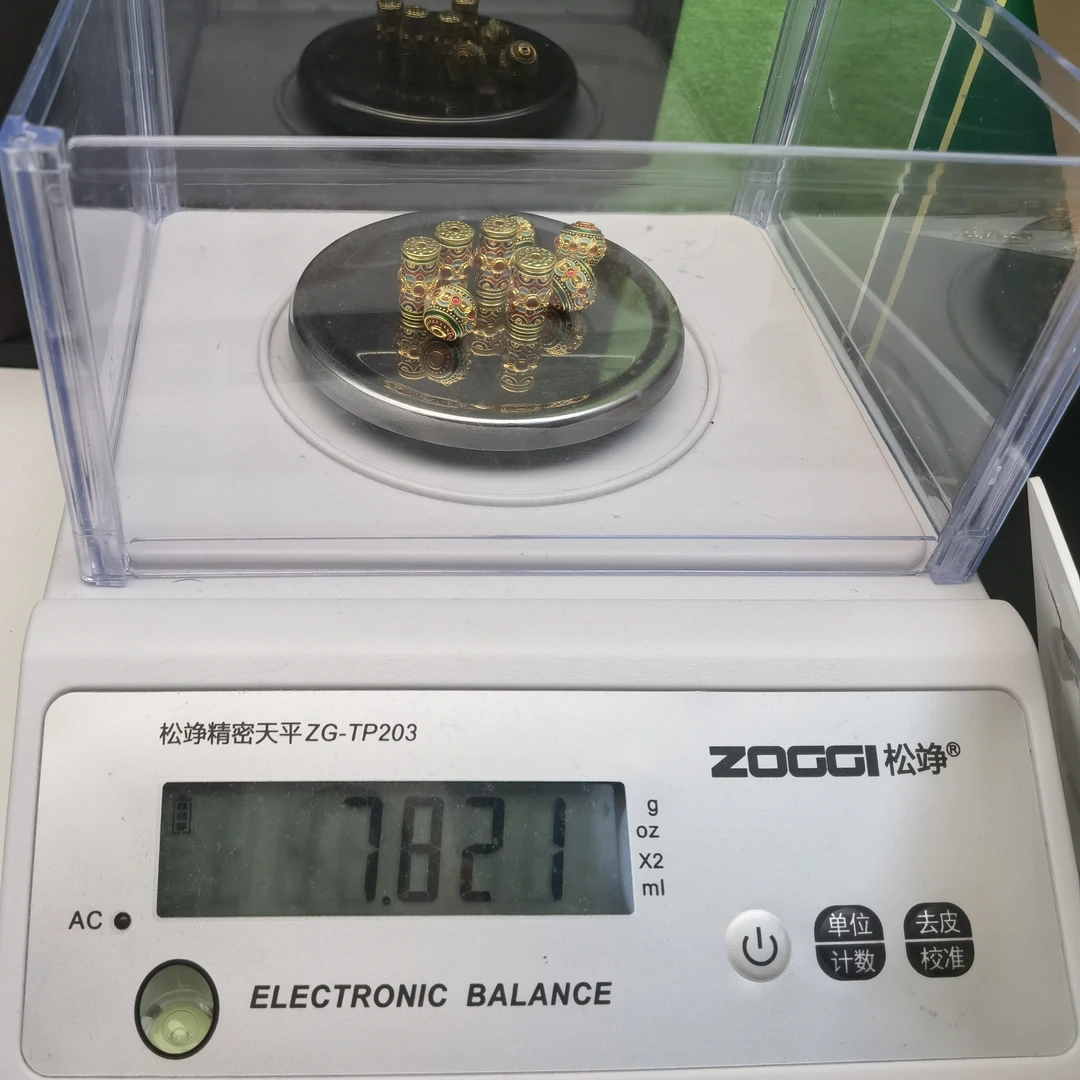 足金999 满堂彩精品桶珠配件