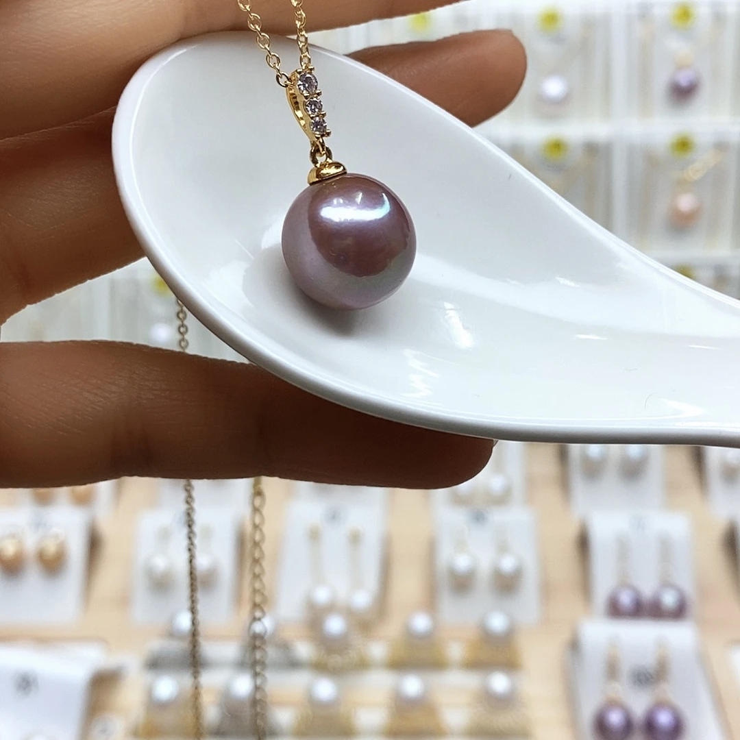 淡水珍珠颈饰合金