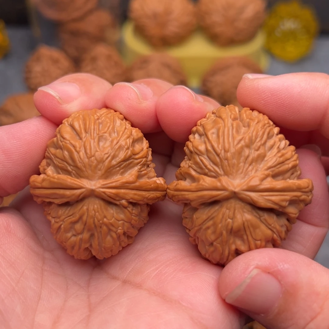 文玩核桃把件37全品毕业白狮子