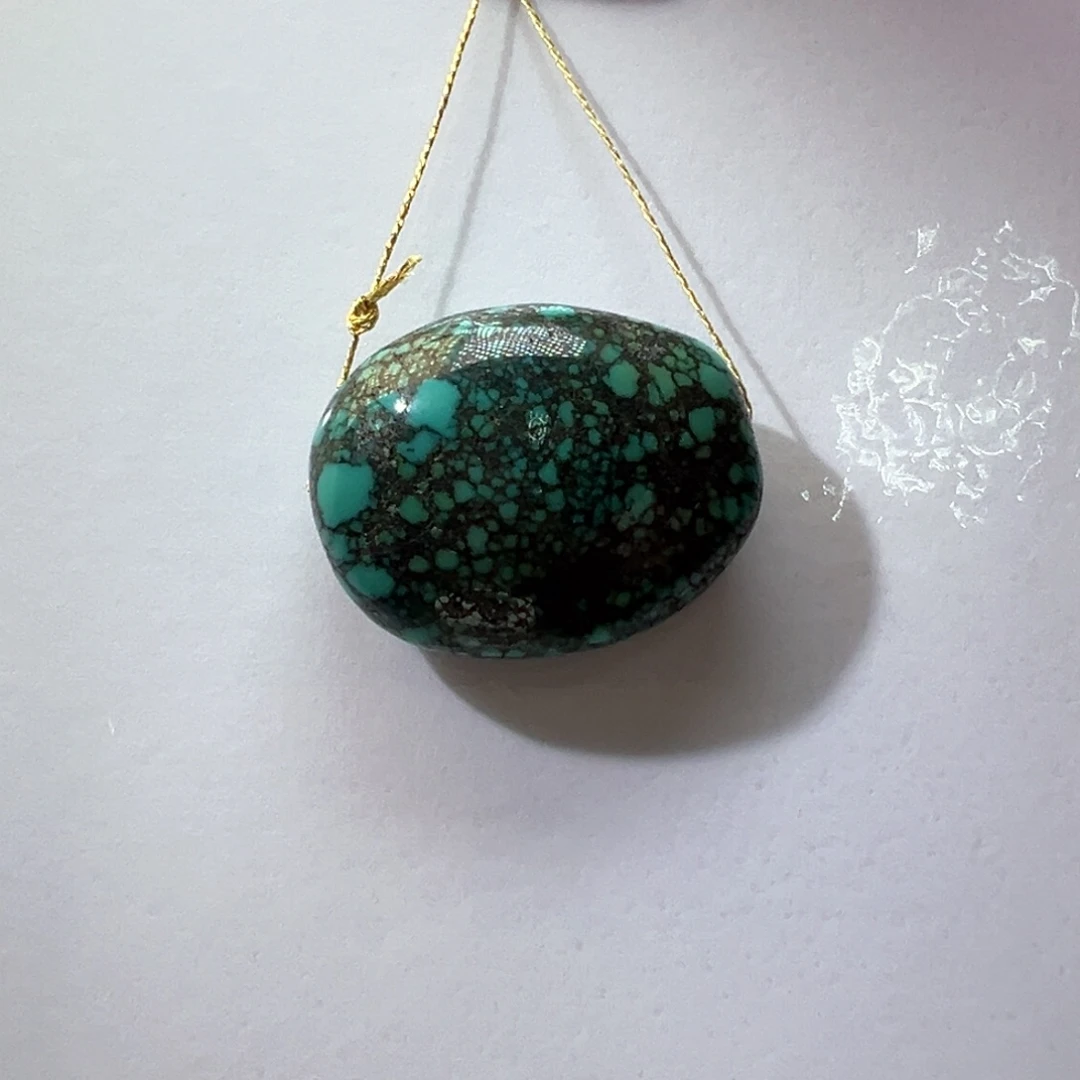 绿松石未镶嵌挂件