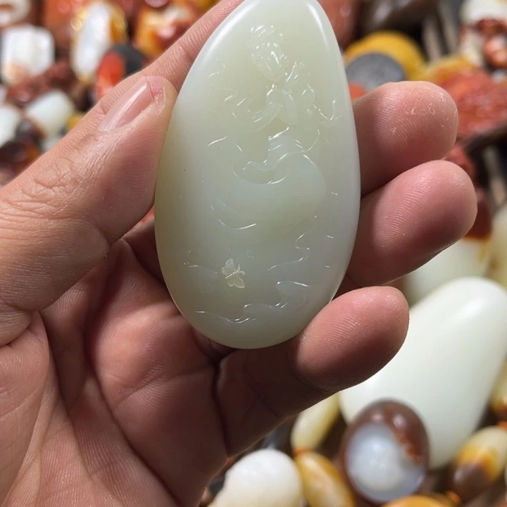 和田玉挂件未镶嵌