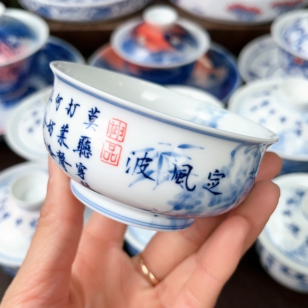 手绘高温瓷器瓷器