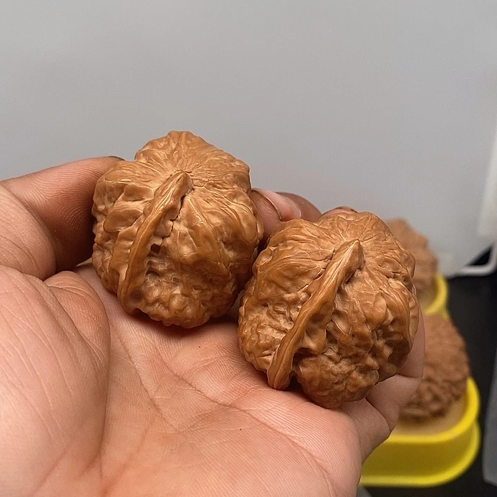 把件文玩核桃蛤蟆头一帆风顺40*40*35