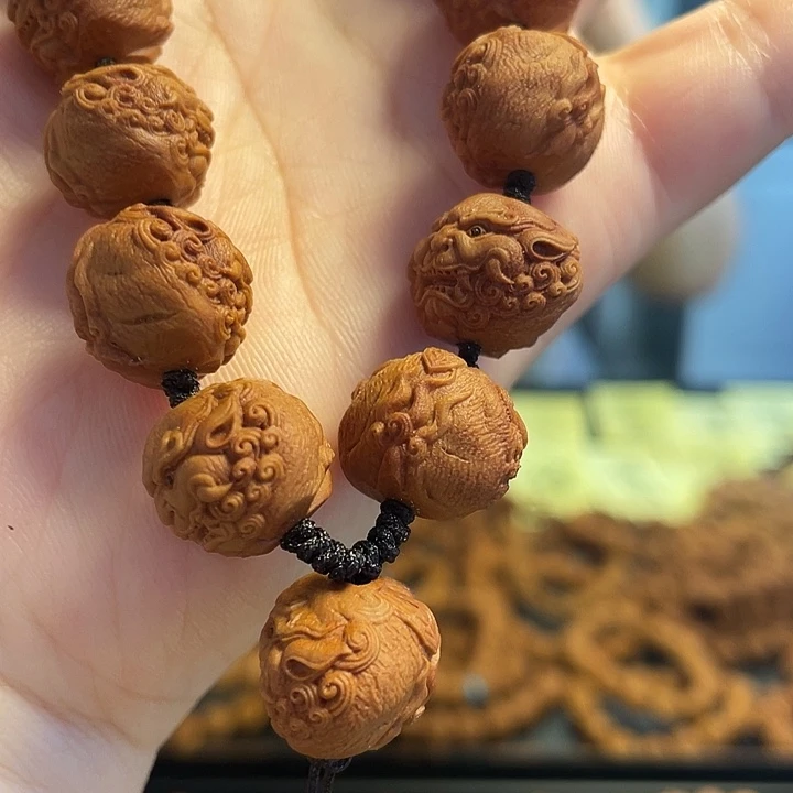 橄榄核手串/手链龙纹