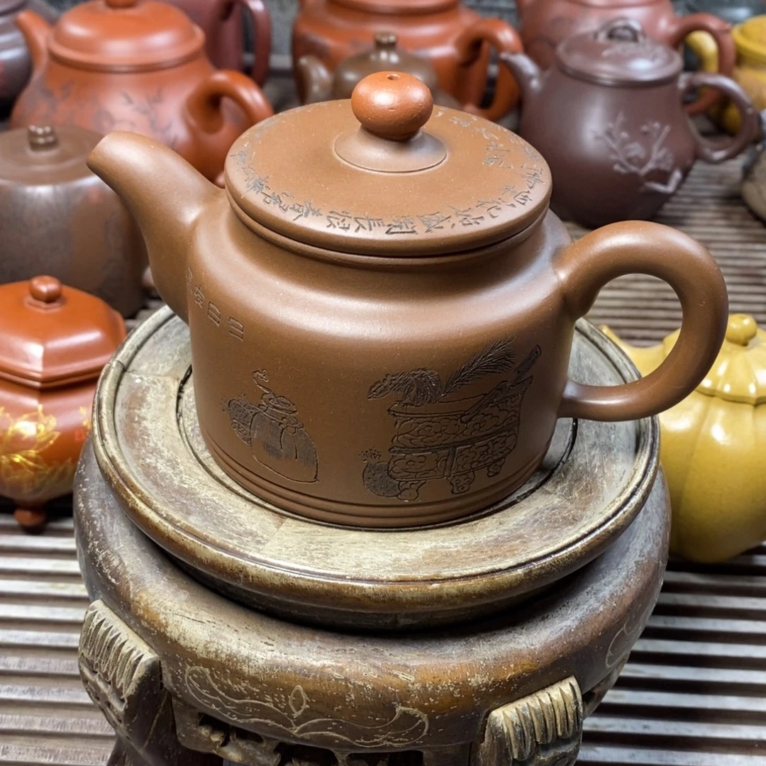 紫砂茶壶原矿手工4