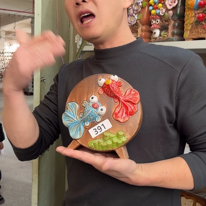 粗陶材质多肉花盆