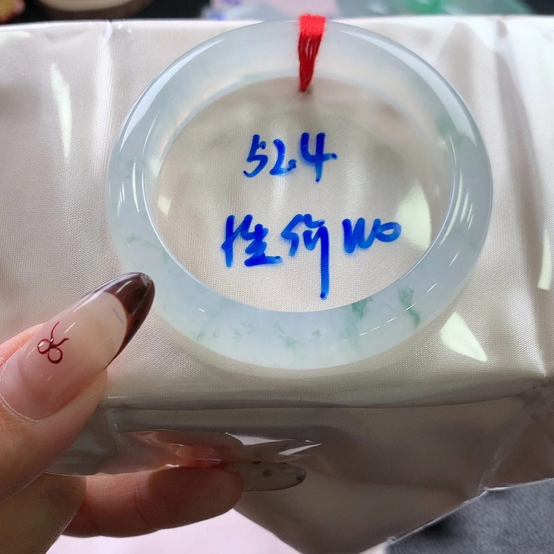 翡翠未镶嵌手镯49号