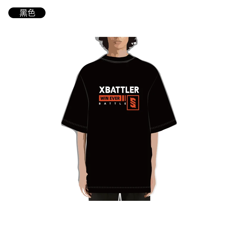 上阵XBETTLER系列简约休闲时尚纯棉T恤宽松风格户外夏季