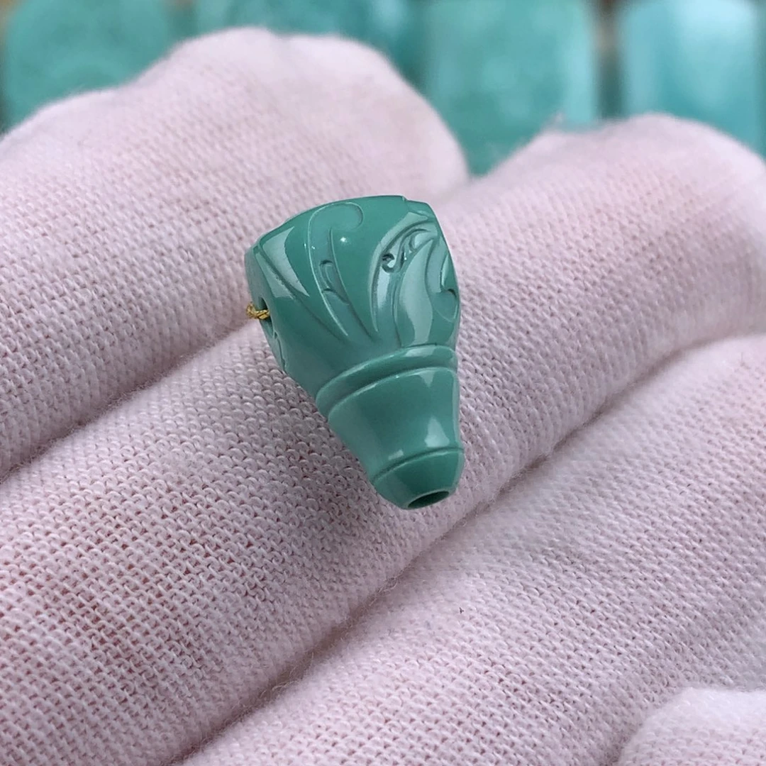 绿松石未镶嵌三通卡10