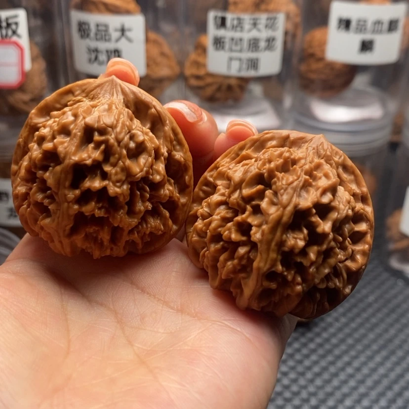 【闪购商品】文玩核桃吊坠玉麒麟42