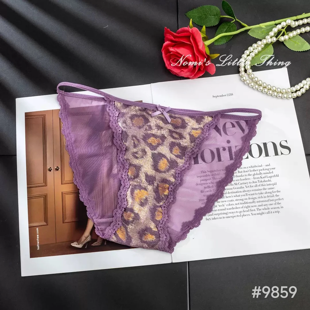 欧美轻奢纯欲风女性夏季超薄细带无痕裸感三角女生ol内裤性感内裤