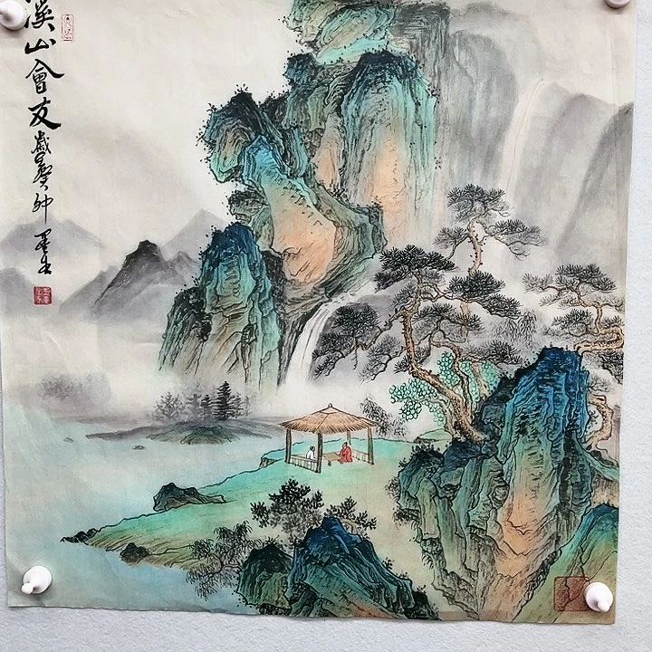 鲁岳美术艺术作品2