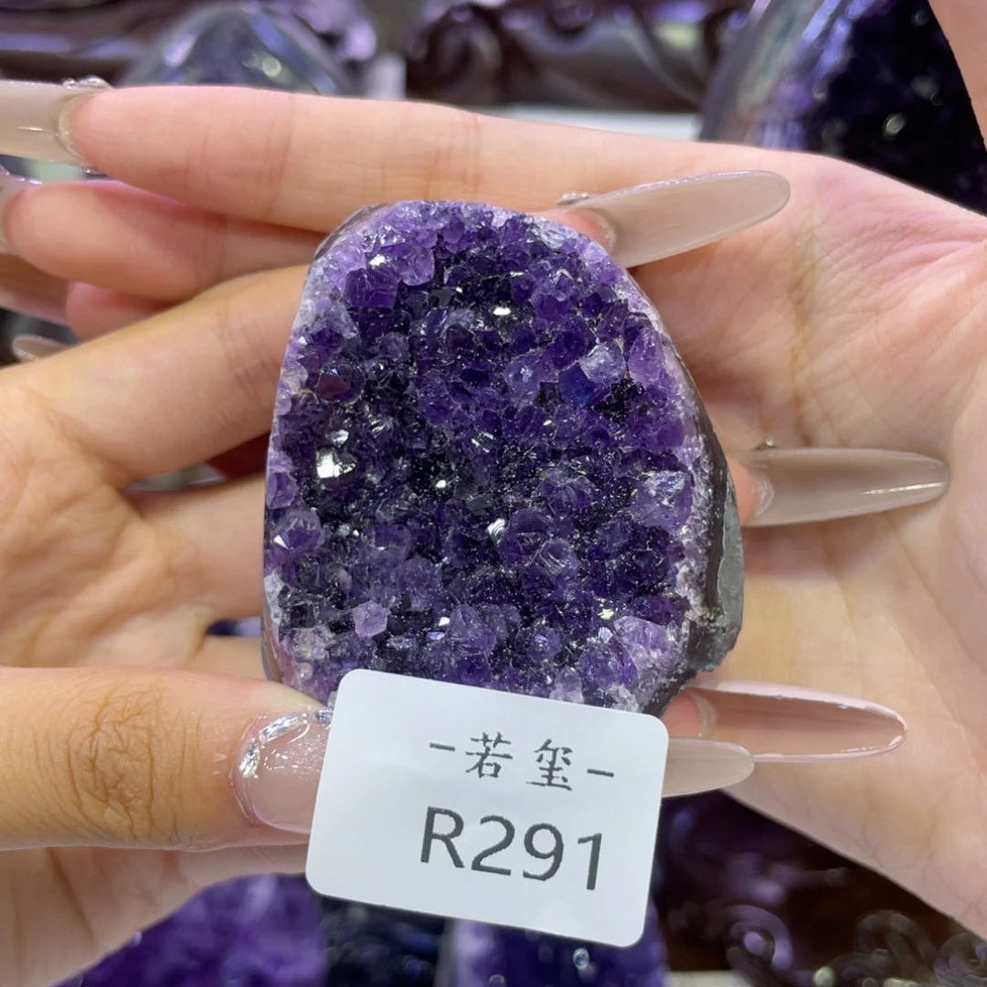 未镶嵌紫晶大型摆件（非配饰）乌拉圭紫水晶摆件S291
