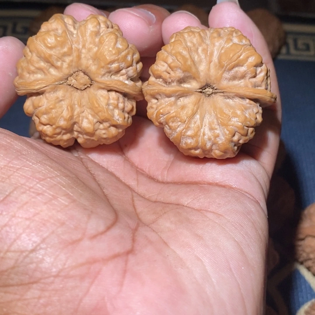 游***闲文玩核桃吊坠42尺寸蓟县蛤蟆头